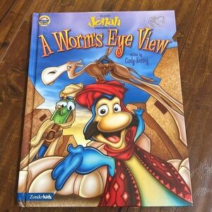 Veggie Tales Jonah: A Worm's Eye‎ View hardcover book